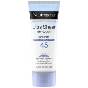 Neutrogena ® Ultra Sheer ® Dry - Touch Sunscreen Broad Spectrum SPF 45+ 88 mL